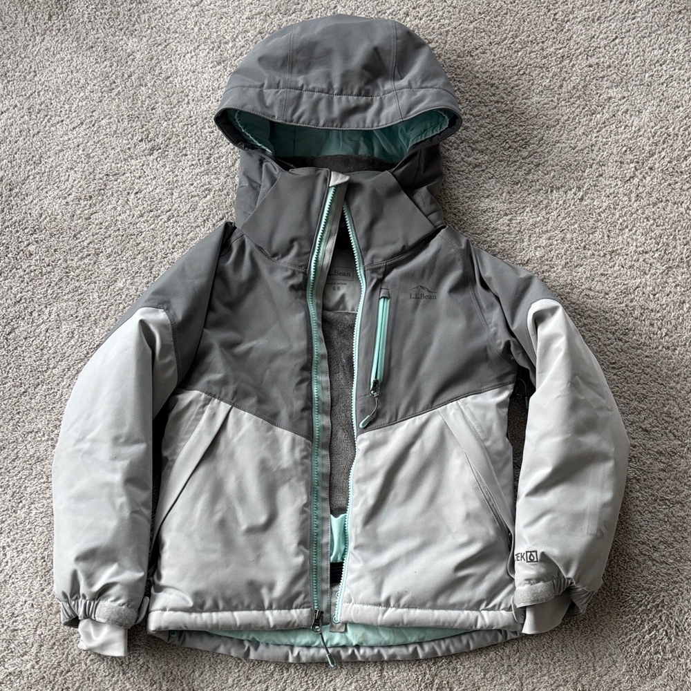LL Bean Girls Ski Jacket